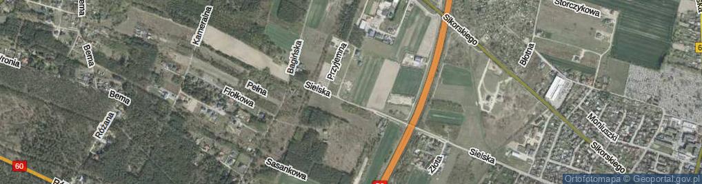 Zdjęcie satelitarne Serdeczna ul.